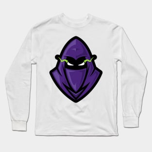 Hooded Mascot Logo Long Sleeve T-Shirt